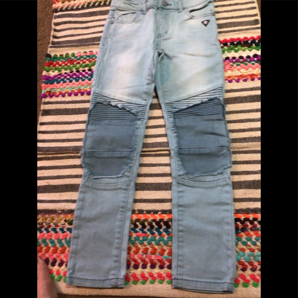 Boys new biker jeans size 8